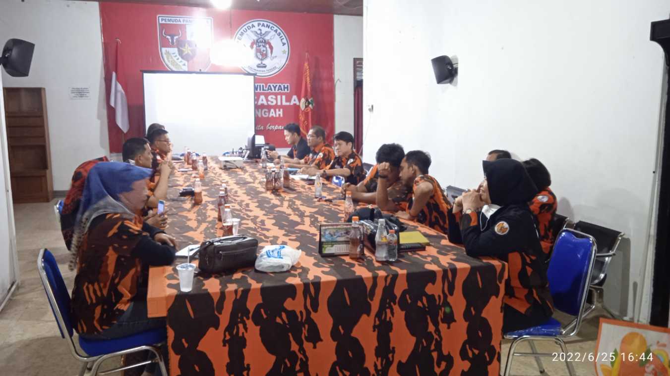 MPW Pemuda Pancasila Rapat Persiapan Muswil VIII