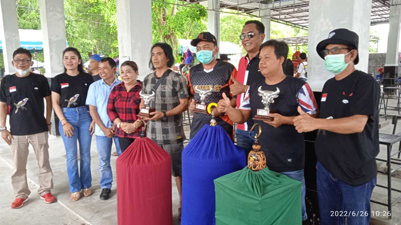 PDIP Kalteng Gelar Lomba Burung Berkicau