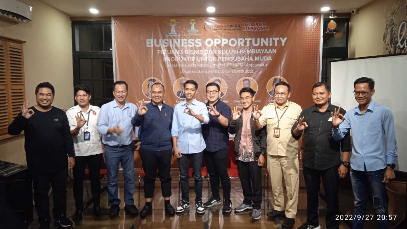 HIPMI Kalteng Gelar Acara Bussines Opportunity