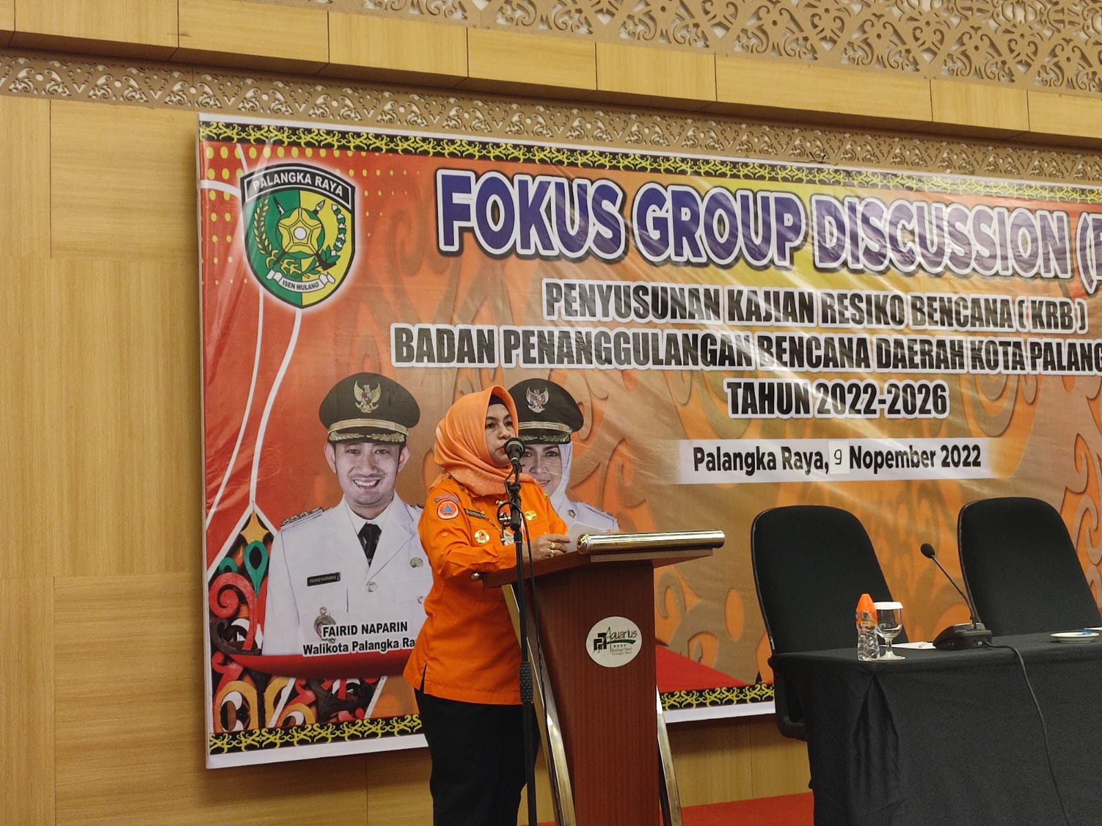 BPBD Palangka Raya Susun KRB Dalam Fokus Group Discussion