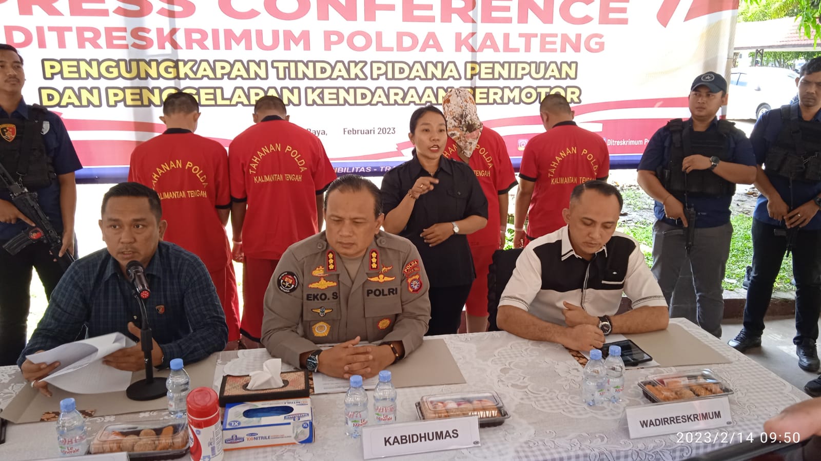 Kejahatan Penggelapan Mobil Lintas Provinsi Berhasil Digagalkan Polda Kalteng