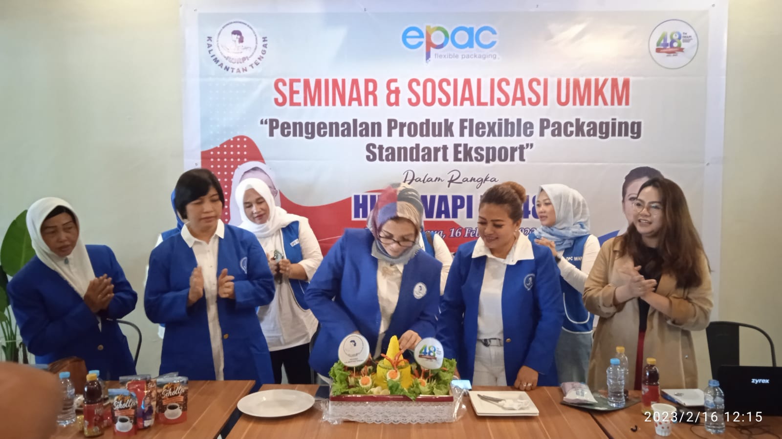 IWAPI Kalteng Kenalkan Produk Flexible Packaging Standart Exsport