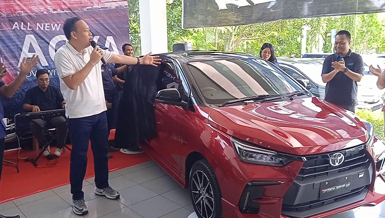 All New Agya Tampil Mewah Sebagai Pilihan Baru Masyarakat Kalteng