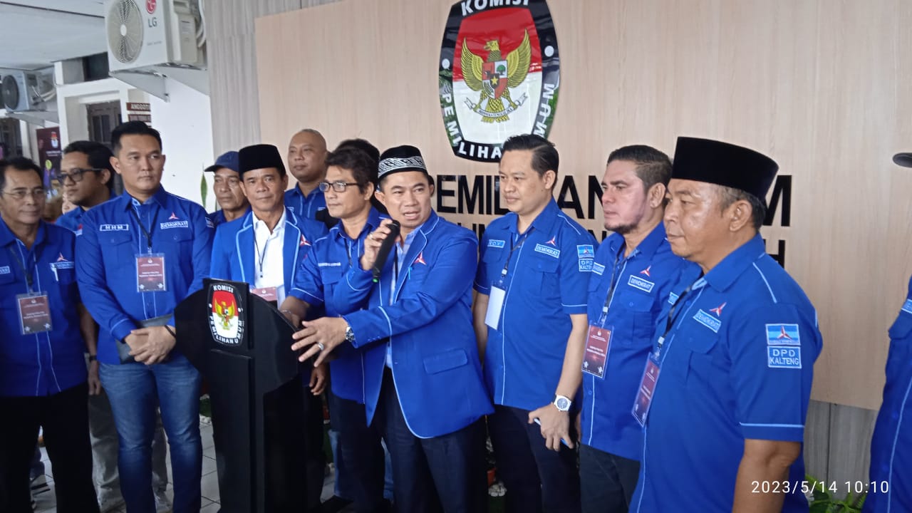 Partai Demokrat Targetkan 9 Kursi DPRD Provinsi Kalteng Pada Pileg 2024 