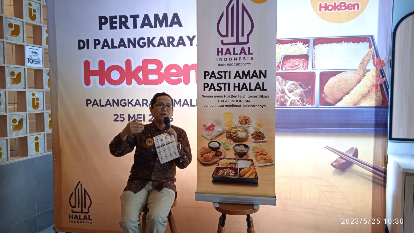 HokBen Siap Manjakan Lidah Masyarakat Kalteng