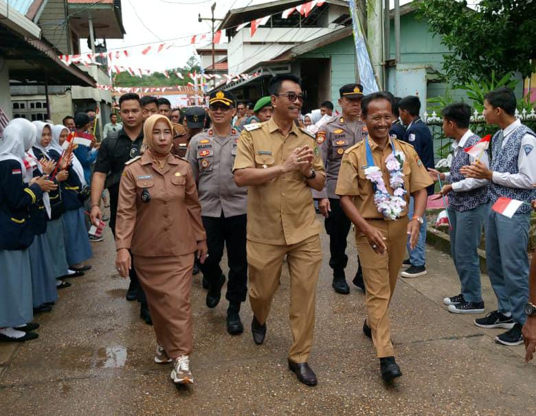 Desa Lemo 2 Dinilai, Wabup: Terus Tingkatkan Prestasi Yang Telah Dicapai