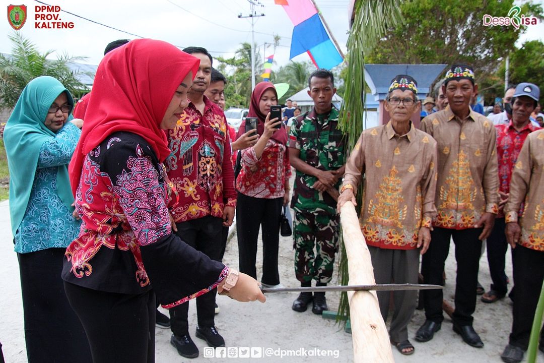 Dinas PMD Kalteng Ke Aruk, Klarifikasi Lapangan Lomba Desa Tingkat Provinsi