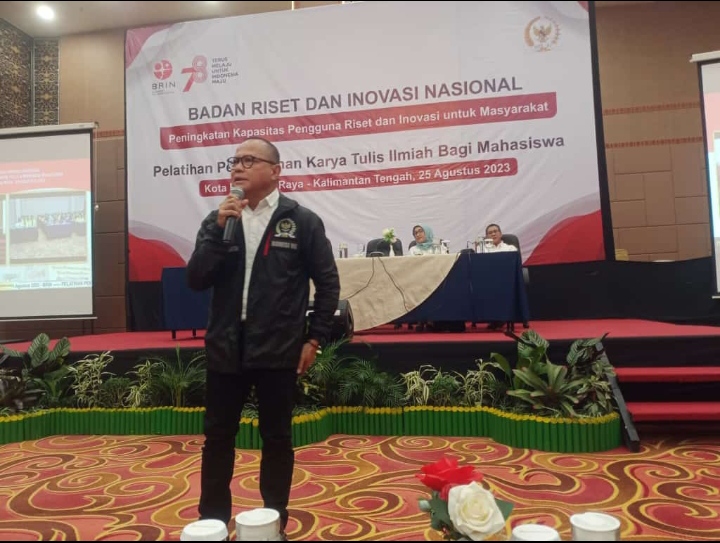 Mukhtarudin Bersama BRIN Kembali Gelar Pelatihan KTI