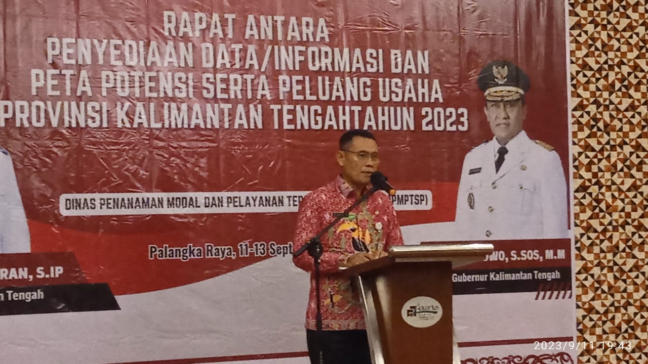 Rapat DPMPTSP Kalteng Terkait Peluang Usaha di Tahun 2023