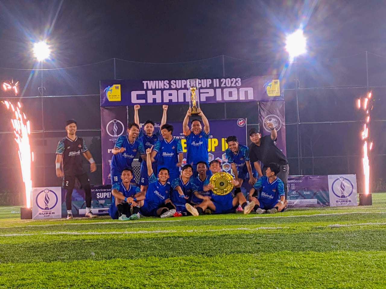 Super CUP II Twins Minisoccer Berakhir, Bhineka Penyang Juara Satu