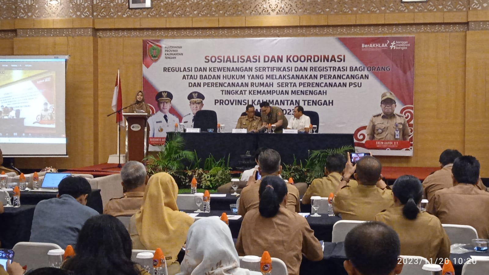 Disperkintan Kalteng Gelar Sosialisasi dan Koordinasi Bahas SRP2