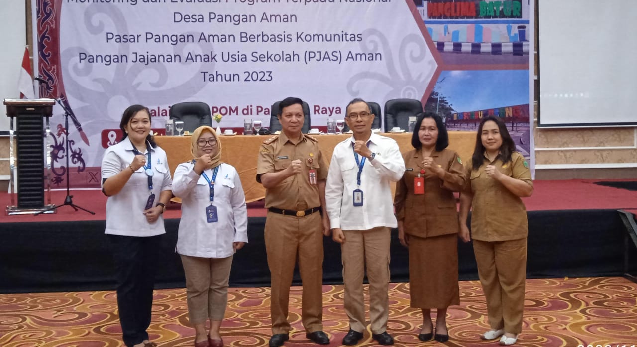 Balai BPOM di Palangka Raya Rapat Monev Program Prioritas Nasional