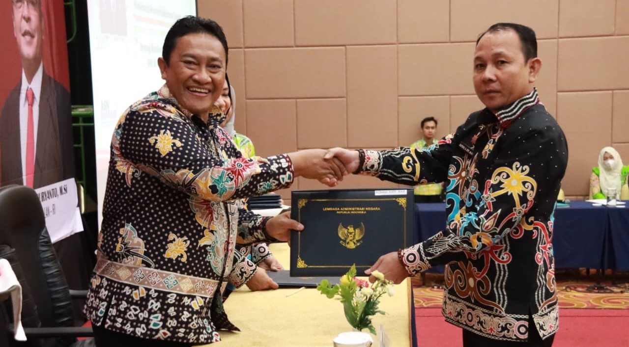 Kepala DPMPTSP Sutoyo Masuk 8 Terbaik PKN Angkatan XXXIV