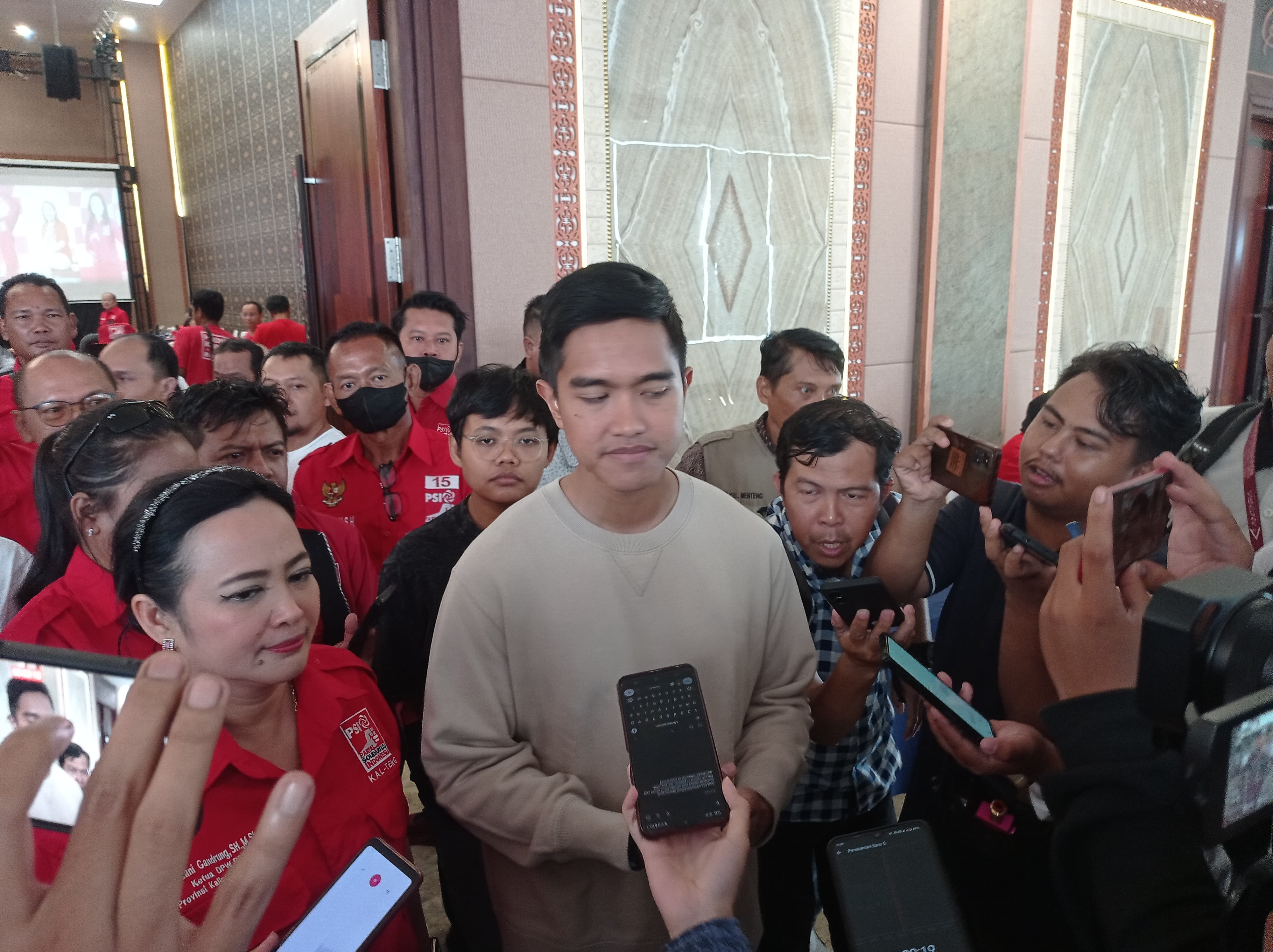 Ketum DPP PSI Kaesang Titip Pesan Menangkan Prabowo – Gibran di Kalteng