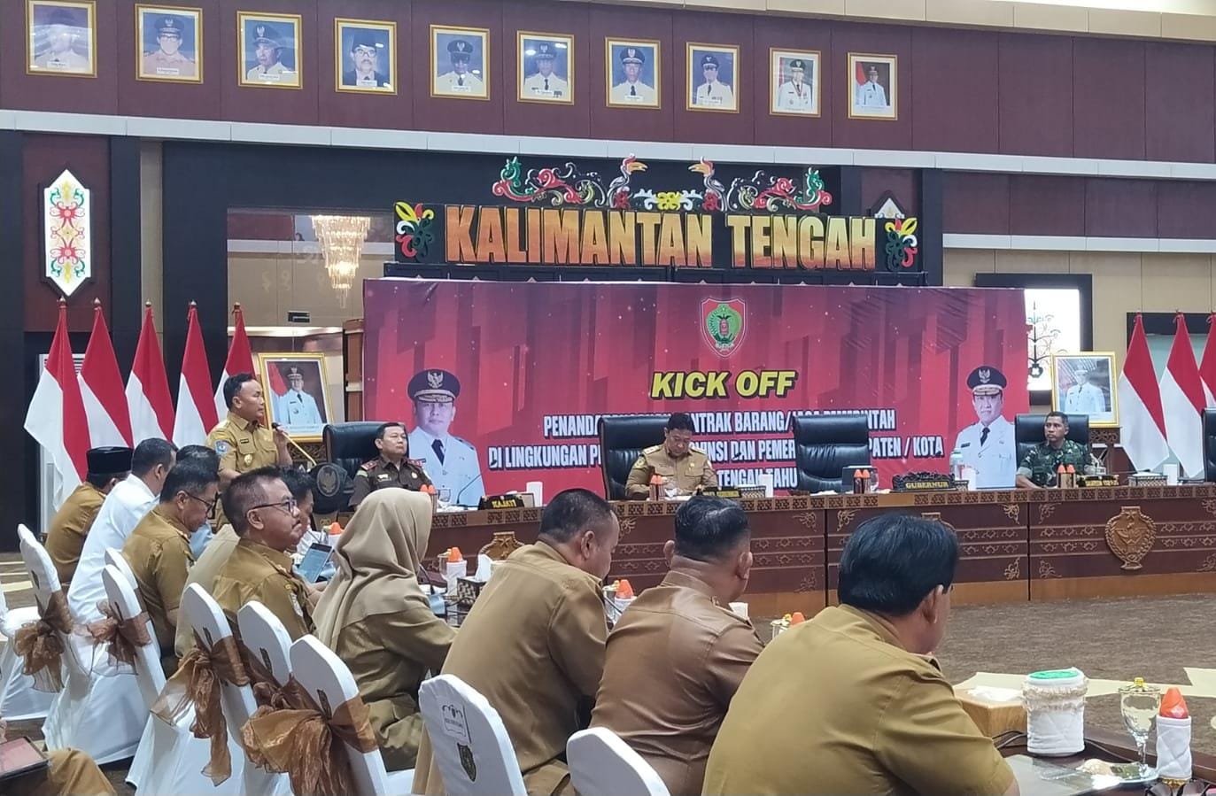 Kontrak Pengadaan Barang dan Jasa Pemprov Kalteng Menapai Rp826,132 Miliar