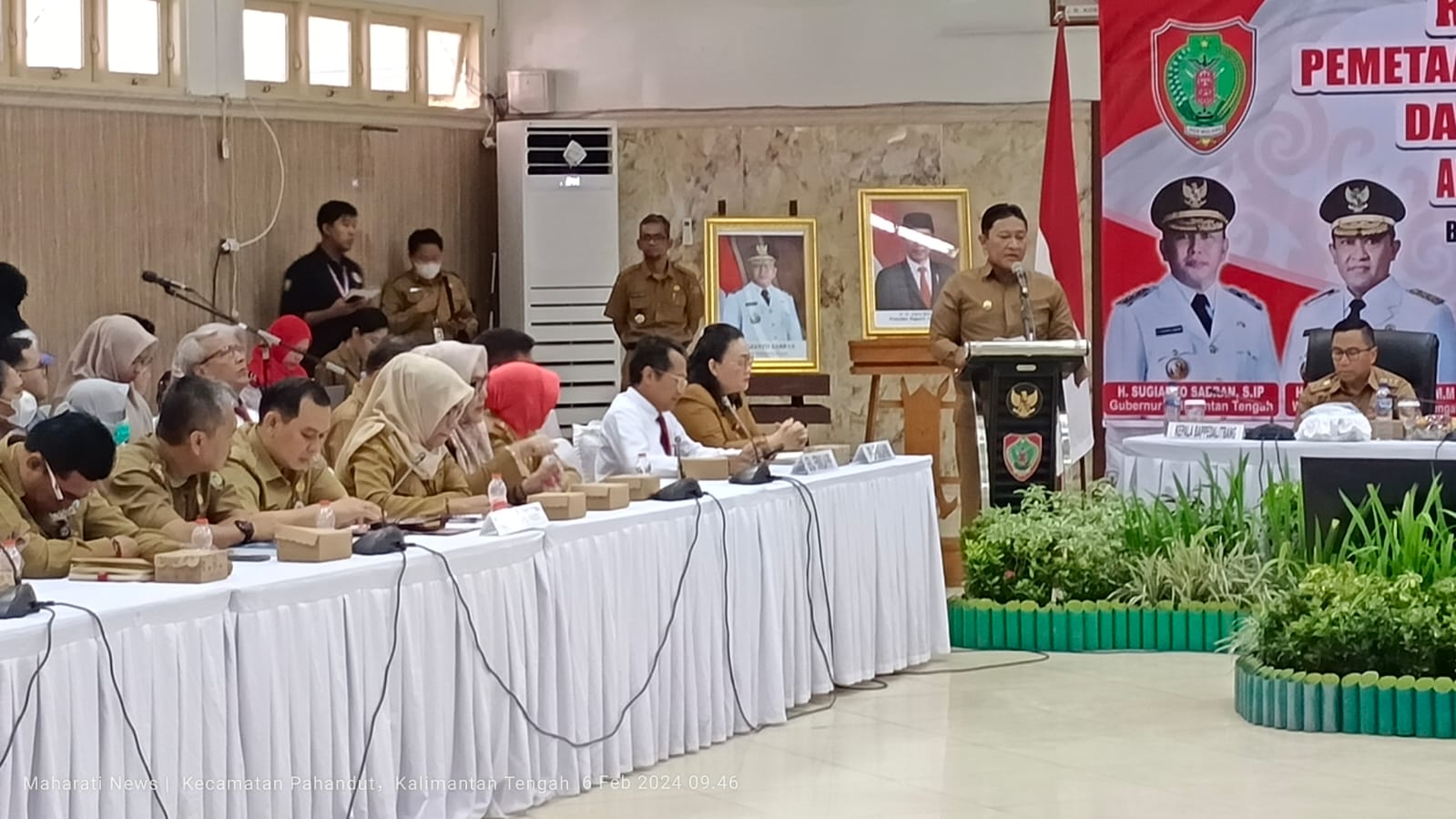 Pemprov Kalteng Rakor Anggaran Stunting 2024