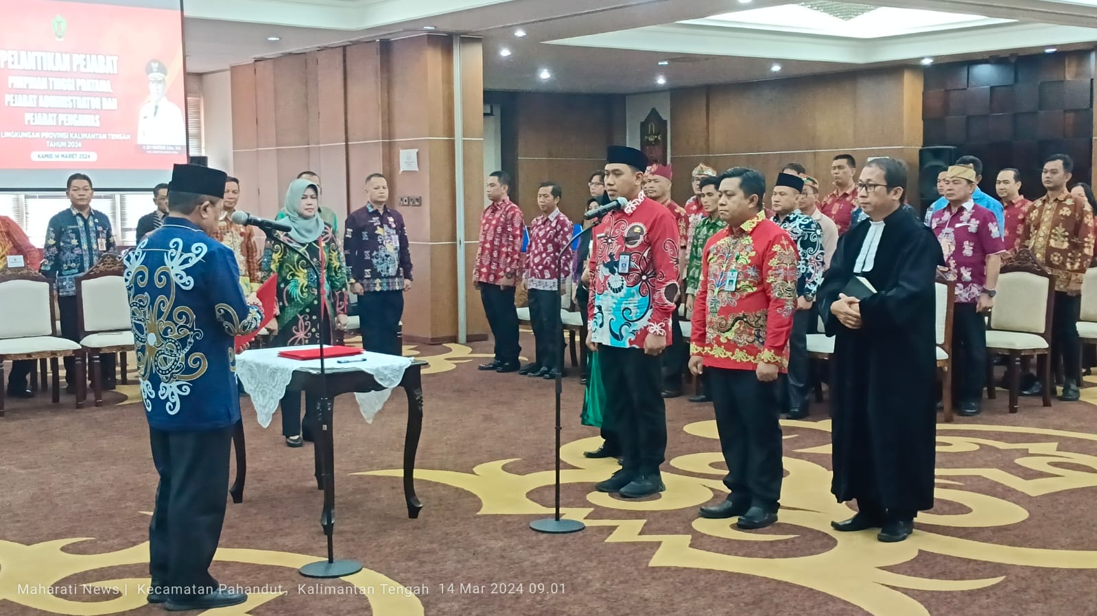 Berkah Ramadhan, Rizky Badjuri Dilantik Menjadi Kepala Disbun Kalteng Definitif