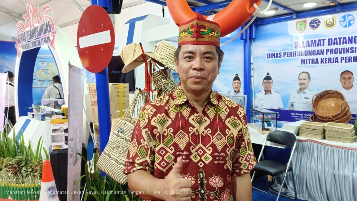 Dishub Kalteng Tampilkan Potensi Perhubungan Pada Kalteng Expo 2024