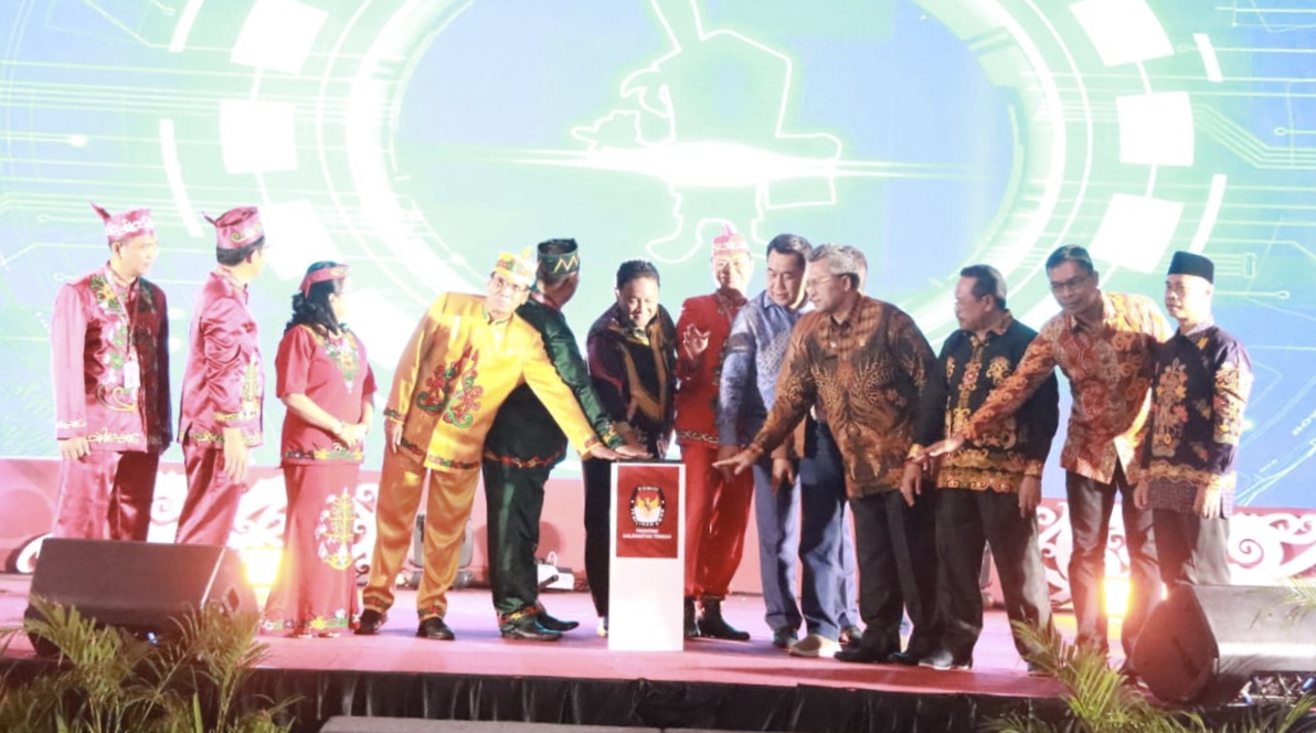 KPU Luncurkan Pemilihan Gubernur dan Wakil Gubernur Kalteng Tahun 2024