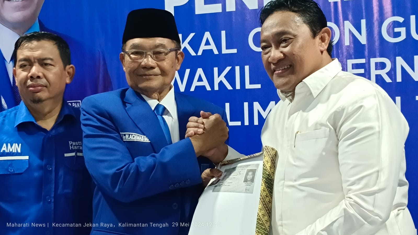 Kembalikan Formulir ke PAN, Edy Pratowo Masih Inginkan Wakil Gubernur Kalteng