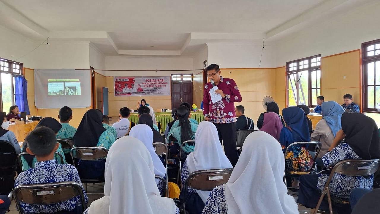 DP3APPKB Kalteng Sosialisasi Pencegahan Pernikahan Dini di Kabupaten Seruyan