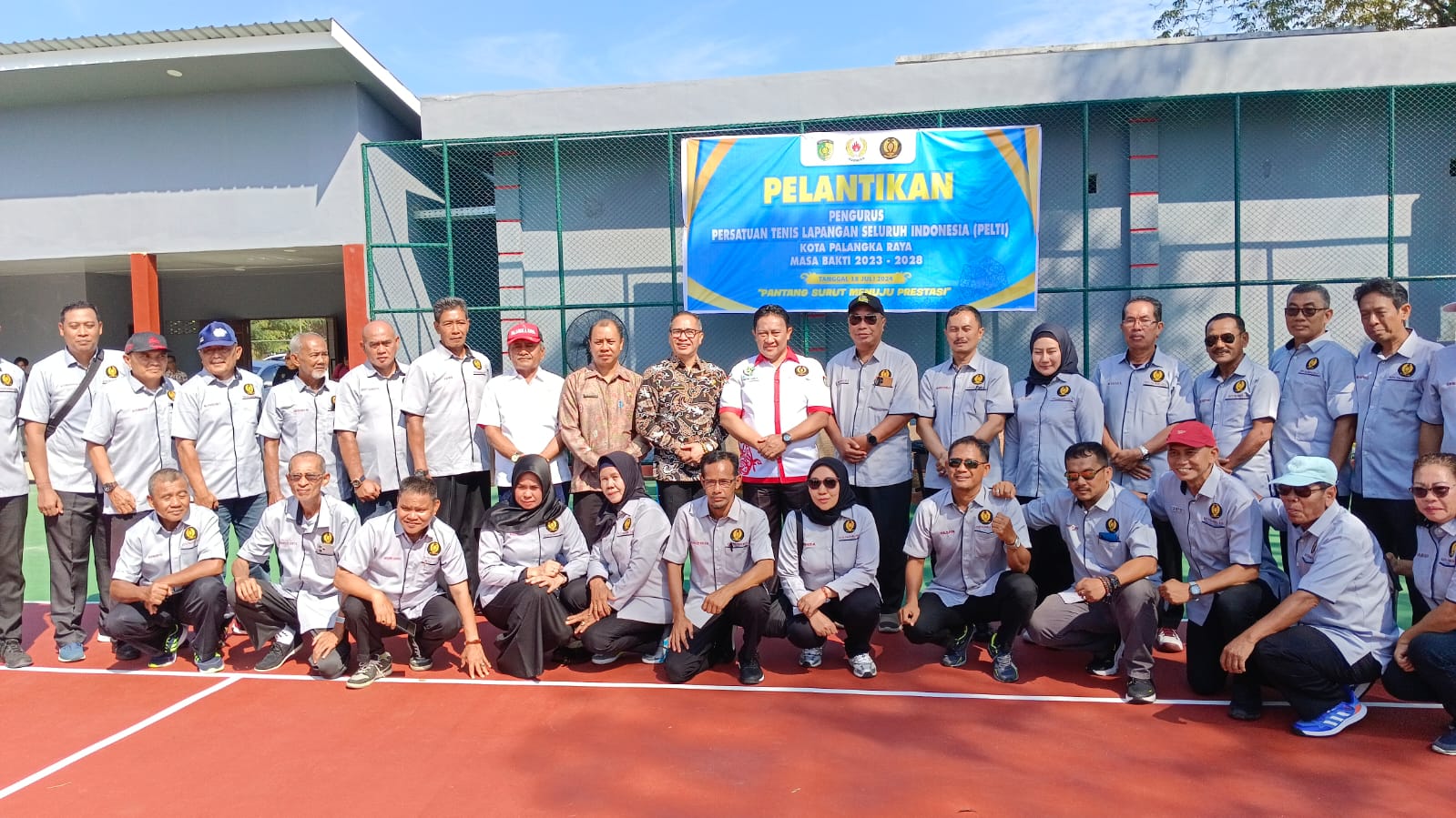 Pengurus PELTI Kota Palangka Raya Masa Bakti 2023-2028 Dilantik, Kejurda 2024 Dimulai