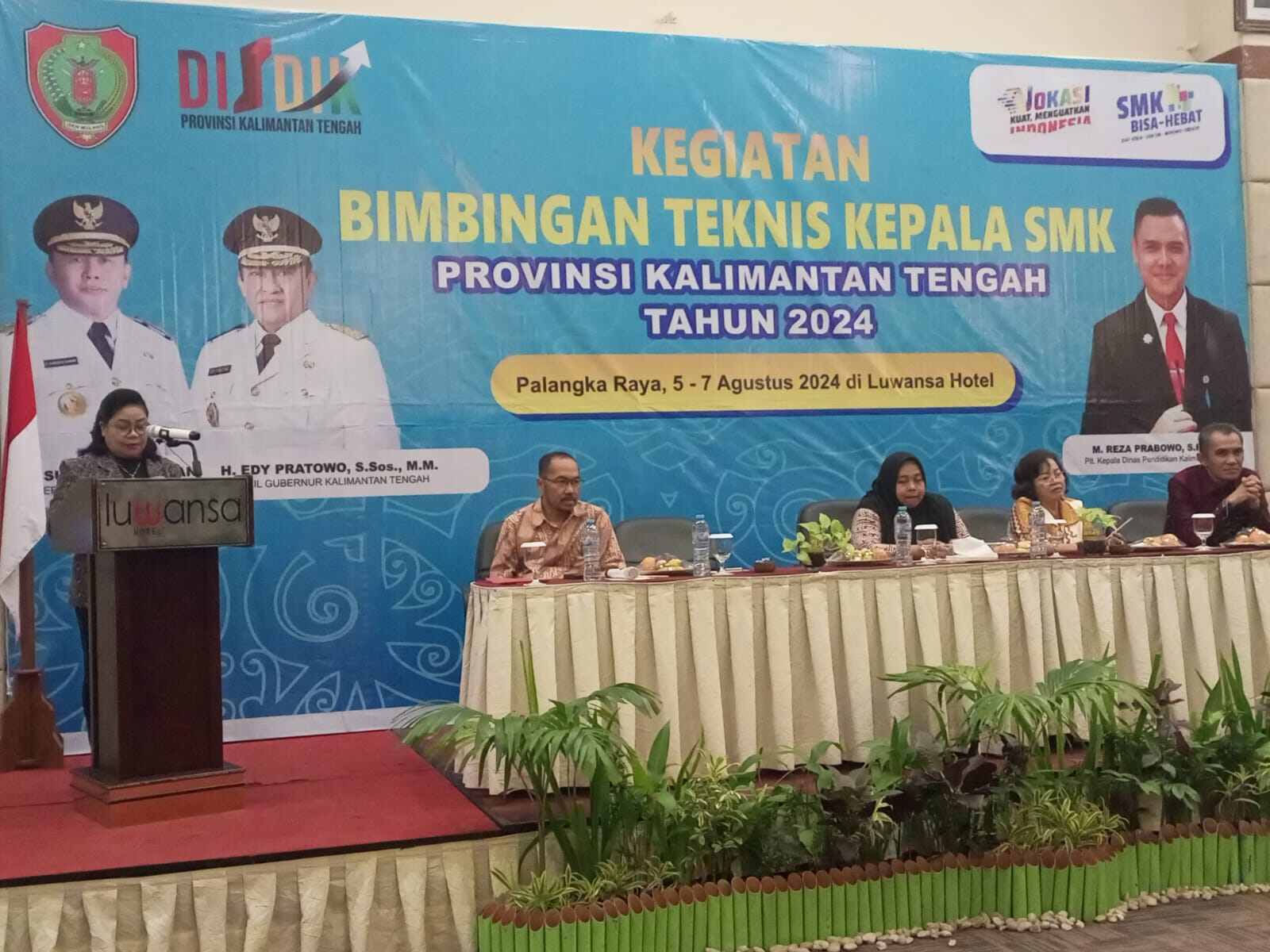 Kepala SMK se-Kalimantan Tengah Dibekali Manajemen Berbasis Industri