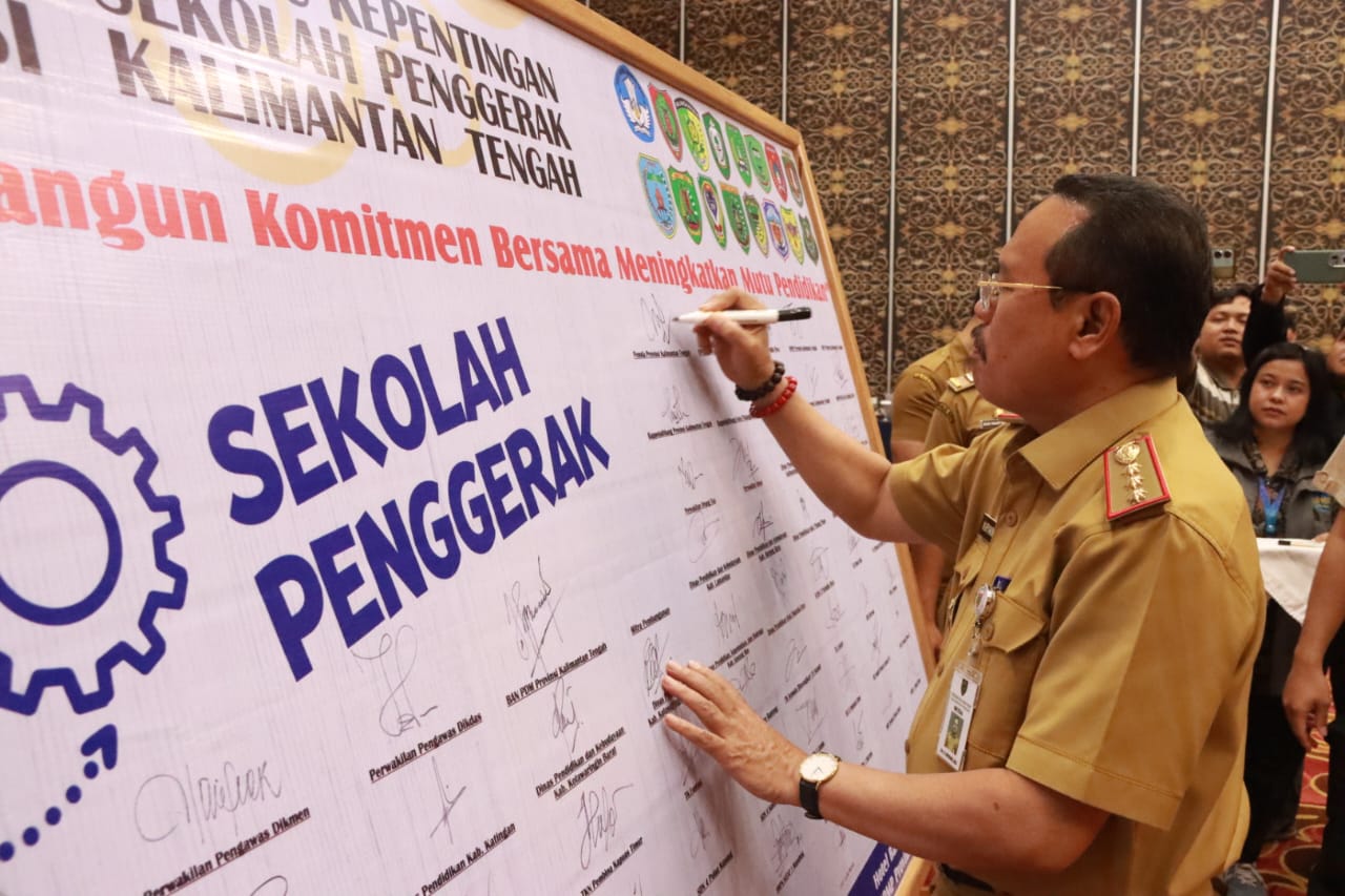 Kalimantan Tengah Luncurkan Program Sekolah Penggerak