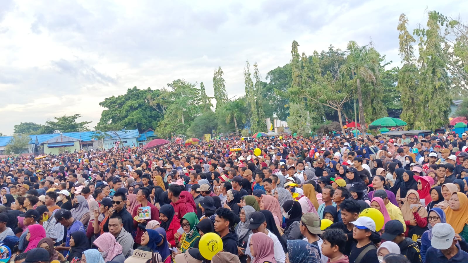 Deklarasi Lancar, Pasangan Erlin Hardi dan Alberkat Yadi Didukung Alam