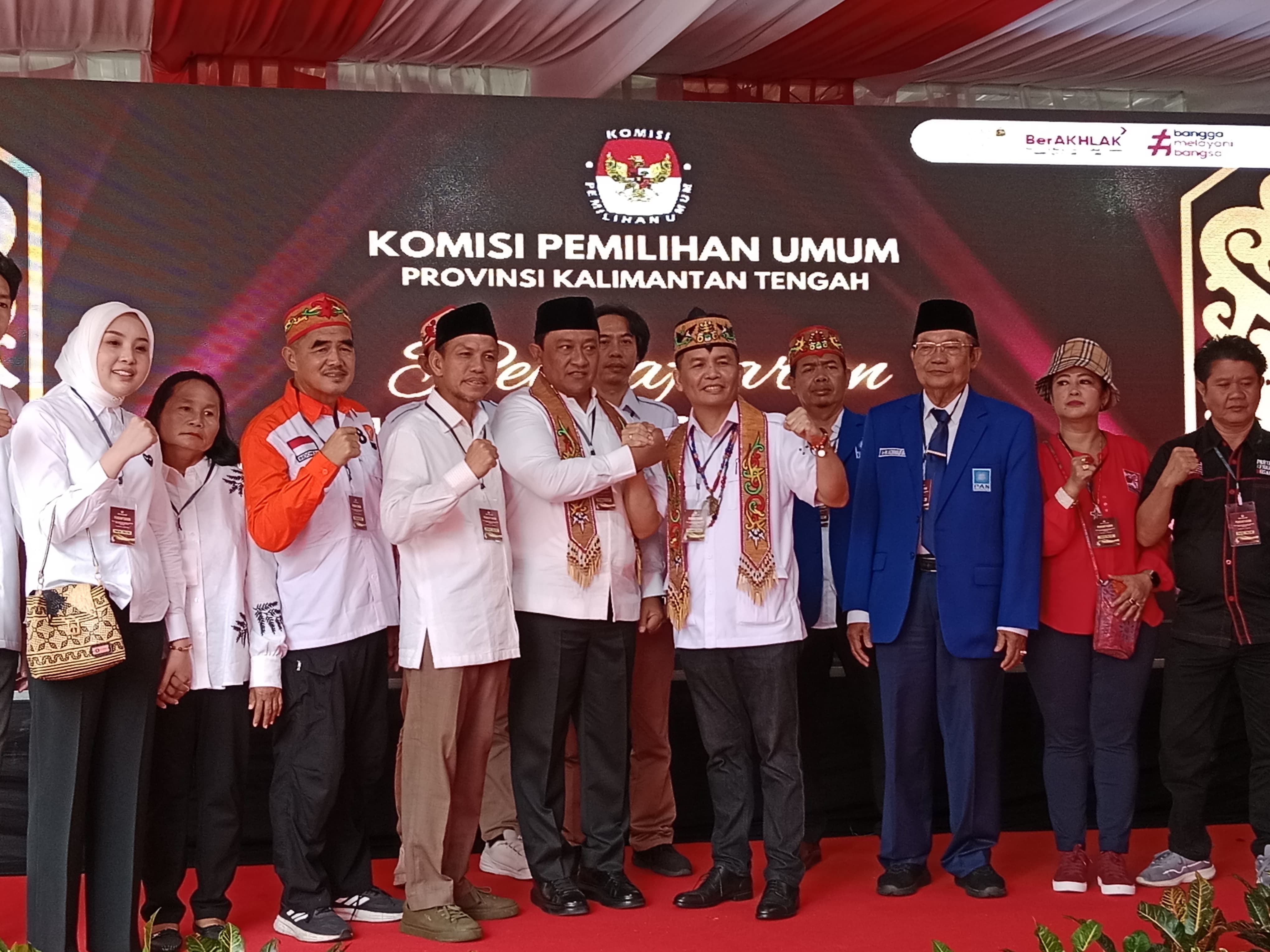 Lanjutkan Kalteng Berkah! Agustiar Sabran dan Edy Pratowo Resmi Maju di Pilkada 2024