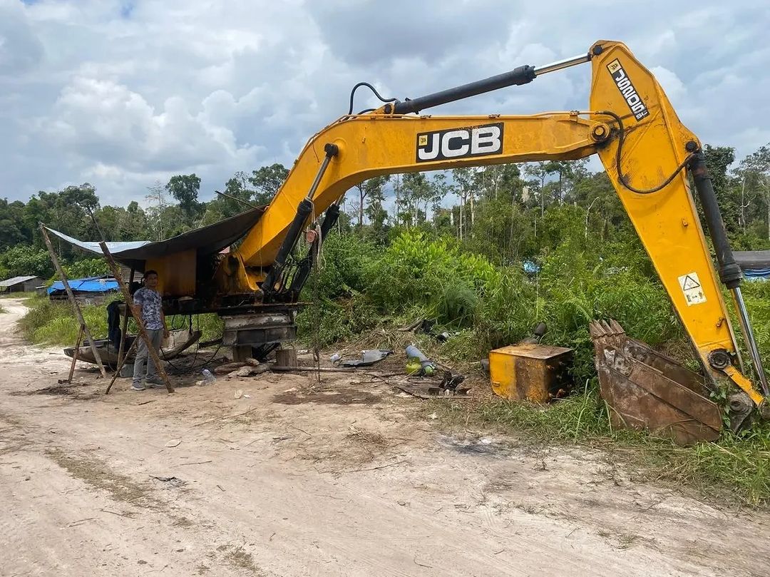 Polisi Tangkap Tiga Pelaku Pencurian Excavator di Kabupaten Katingan