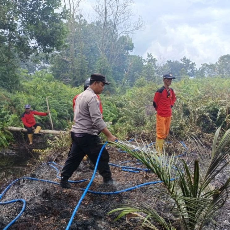 Karhutla Seluas 1 Hektar di Kotawaringin Barat Berhasil Dikendalikan