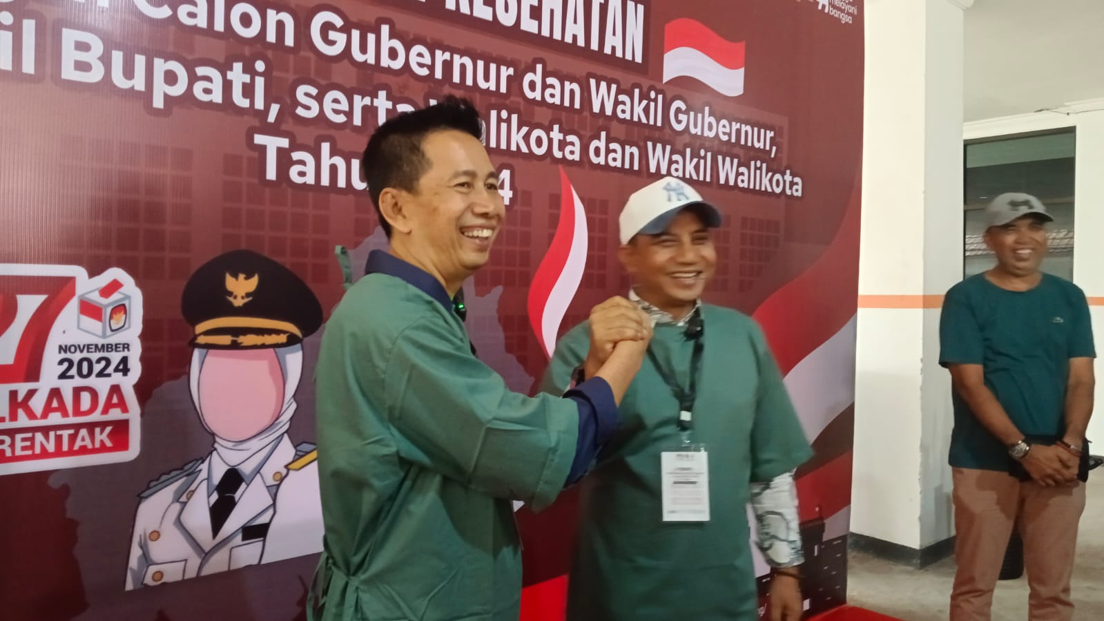 Tes Kesehatan Lancar, Nadalsyah dan Supian Hadi Siap Melaju di Pilgub Kalteng