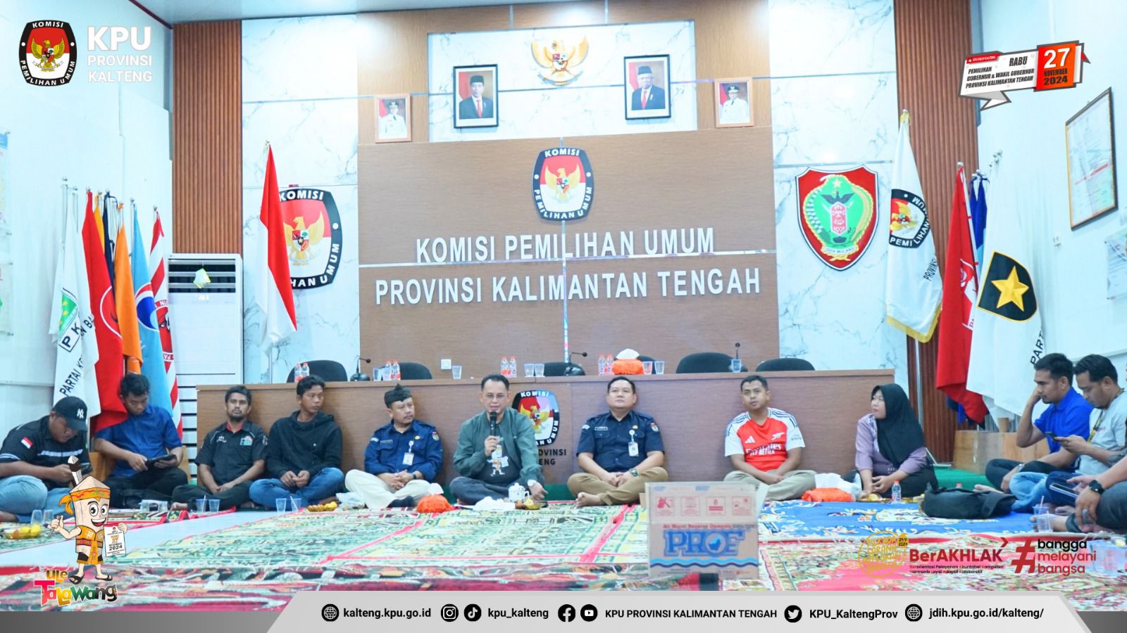 KPU Kalteng Gandeng Komunitas untuk Sukseskan Pilkada 2024