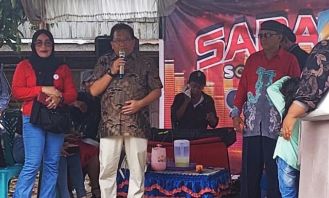 Erlin Hardi Serap Aspirasi Masyarakat Pada Acara Perkawinan di Kecamatan Bataguh