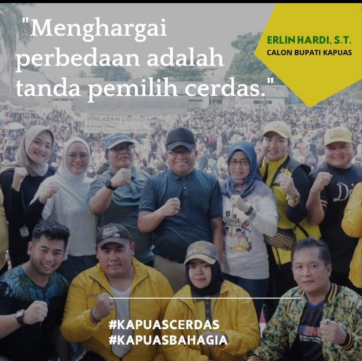 Erlin Hardi: Menghargai Perbedaan Adalah Tanda Pemilih Cerdas