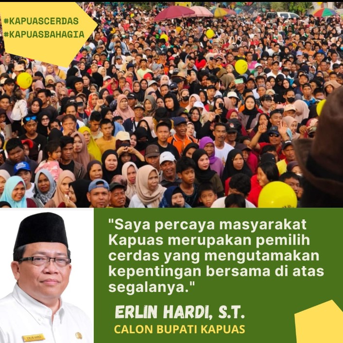 Bupati Baru, Harapan Baru: Erlin Hardi Siap Membawa Kapuas Menuju Era Keemasan