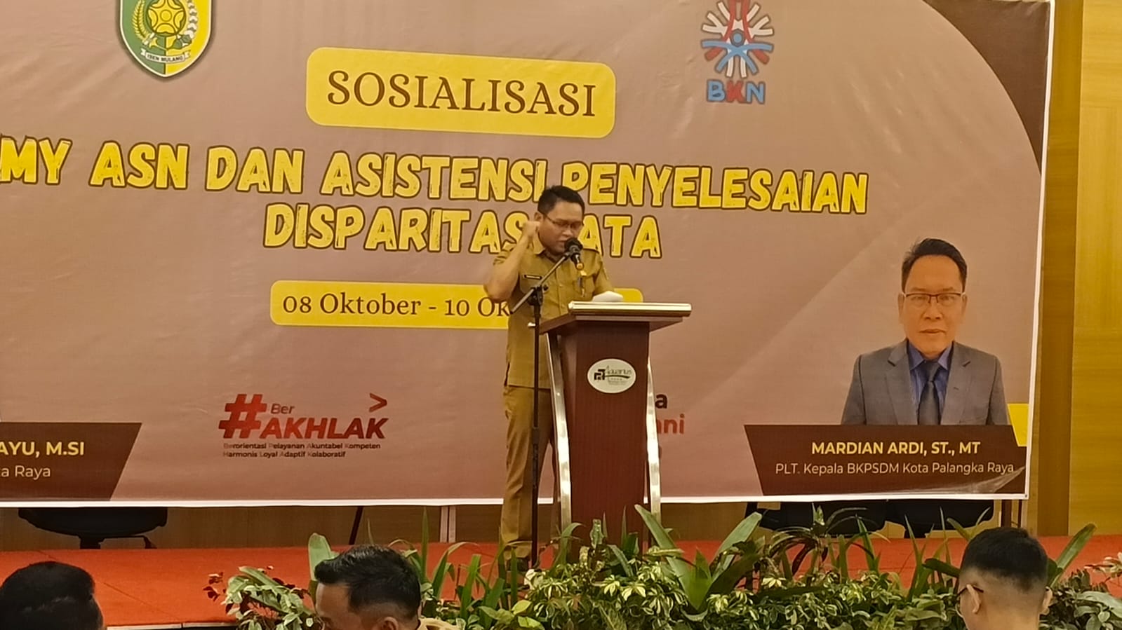 BKPSDM Kota Palangka Raya Gelar Sosialisasi My ASN