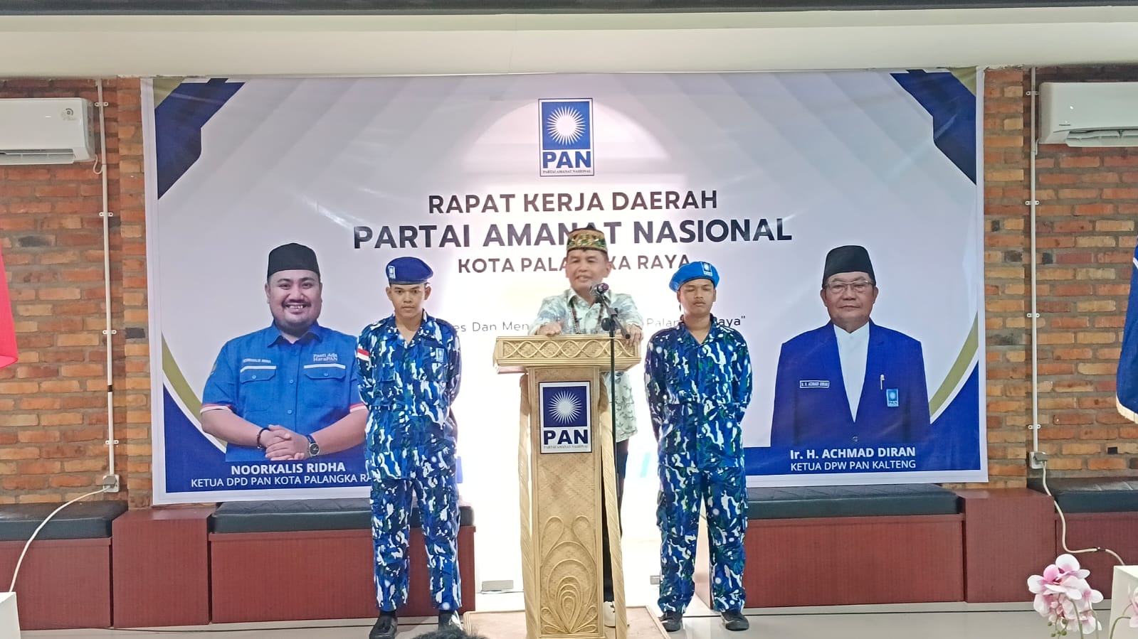 Hadiri Rakerda PAN Kota Palangka Raya, Agustiar Sabran: Siap Menang Pilkada 2024