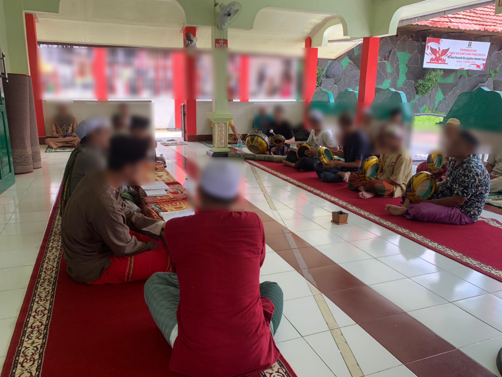 Hadrah Jadi Media Pembinaan Spiritual di Lapas Kelas IIB Sampit