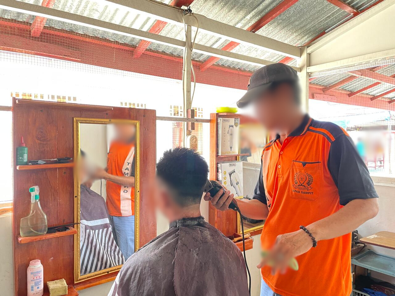 Pembinaan Barbershop di Lapas Sampit, Bekali WBP untuk Hidup Mandiri