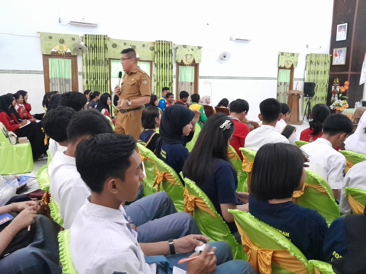 100 Pelajar Lamandau Ikuti Sosialisasi Bahaya Perkawinan Usia Anak