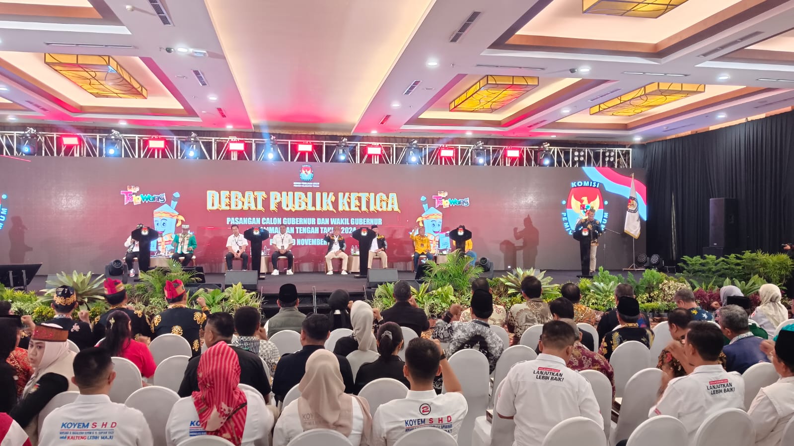 Debat Ketiga Pilgub Kalteng: Sinkronisasi Pembangunan untuk Persatuan Bangsa