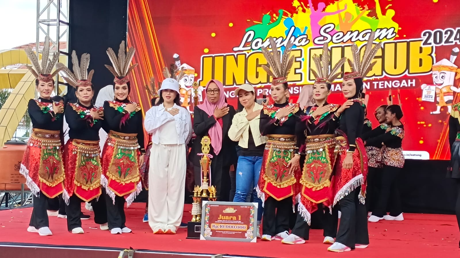 Lomba Senam Jingle, Cara Unik KPU Kalteng Gaet Pemilih Pilkada