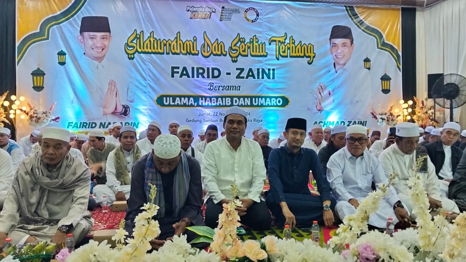 Fairid-Zaini Hadir Silaturahmi 1000 Hadroh Bersama Ulama dan Habaib