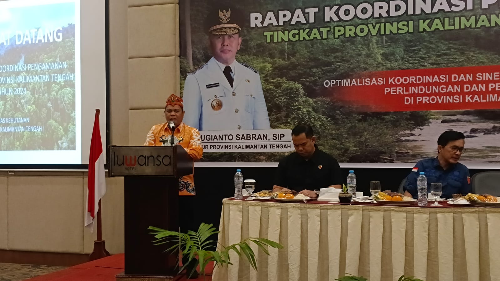 Pemprov Kalteng Perkuat Koordinasi Pengamanan Hutan