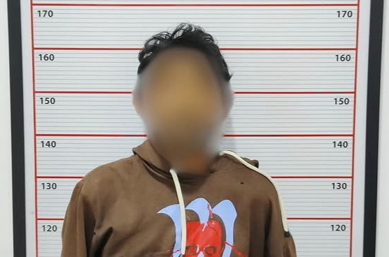 Foto tersangka kekerasan terhadap anak