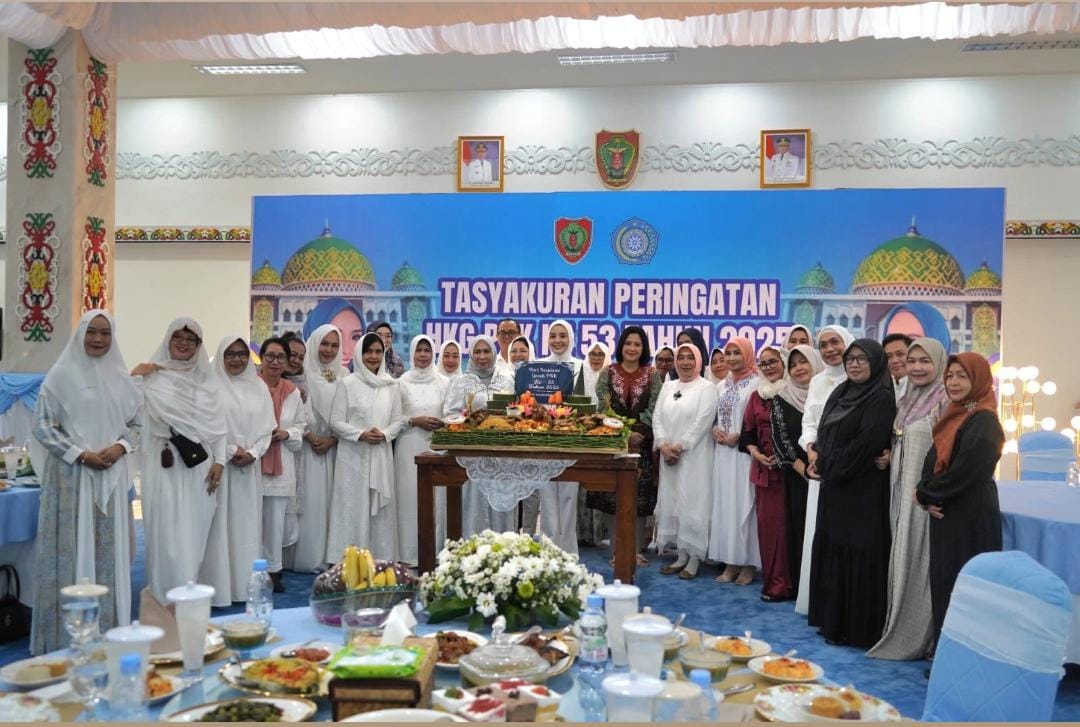 TP PKK Kalteng Gelar Syukuran dan bukber Puncaki Peringatan HKG ke-53