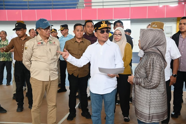 Gubernur Kalteng Tinjau Sport Center Pangkalan Bun