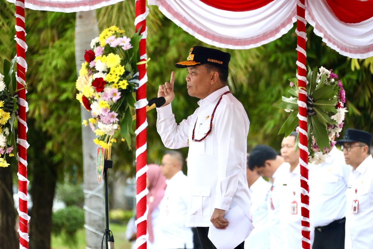 Gubernur Kalteng Tekankan Disiplin dan Sinergi ASN